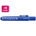 ゼブラ マッキーノック 太字 青 10本 FC91820-P-YYSB6-BL