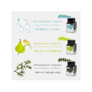 セーラー万年筆 つけペン用ボトルインク Dipton シャイニングガーデン・フレグランス FCE450H-13-1802-202-イメージ8