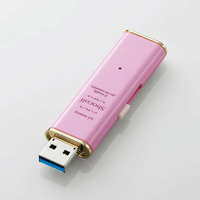 エレコム USB3.0対応スライド式USBメモリ「Shocolf」 64GB MF-XWU3PNLシリーズ ストロベリーピンク MF-XWU364GPNL
