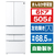 SHARP 【フレンチドア】505L 冷蔵庫 FiT63cmシリーズ冷蔵庫 ブラストホワイト SJ-MF51R-W-イメージ1
