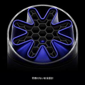 ダイソン Dyson HushJet Mini Cool ファン インク / コバルト PF01IC-イメージ10