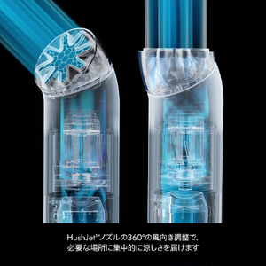 ダイソン Dyson HushJet Mini Cool ファン インク / コバルト PF01IC-イメージ6