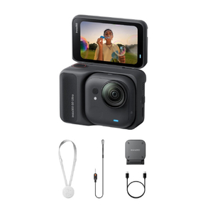 insta360 GO Ultra スタンダードバンドル ミッドナイトブラック CINSABEA-GOULTRA02-イメージ1