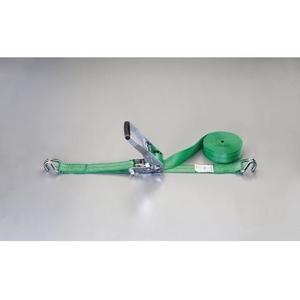 エスコ ベルト荷締機 ラチェット式 1500kg 50mm×9.1m FCZ0164-EA982BC-6-イメージ1