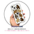 BOOGIE WOOGIE iPhone 14用オーロラケース BEAR×BEAR BW24104I14-イメージ4