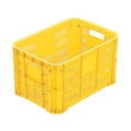 岐阜プラスチック工業 MB型メッシュコンテナーMB-20F 黄 FC197GW-5041694