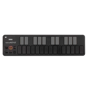 コルグ USB MIDIキーボード ブラック NANOKEY2-BK コルグ USB MIDIキーボード ブラック NANOKEY2-BK