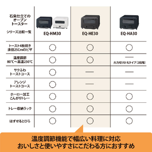 象印 オーブントースターこんがり倶楽部 ブラウン EQ-HE30-TA-イメージ8