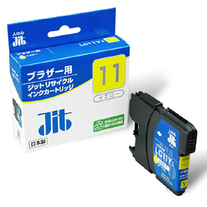 JIT ブラザー(brother) LC11Y対応 ジットリサイクルインクカートリッジ イエロー JIT-B11Y JIT ブラザー(brother) LC11Y対応 ジットリサイクルインクカートリッジ イエロー JIT-B11Y