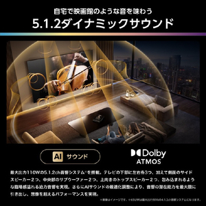 ハイセンス 116V型 4K液晶テレビ U9Rシリーズ 116U9R-イメージ7