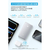 Anker Zolo Power Bank (20000mAh, 22．5W, Built-In USB-Cケーブル) ホワイト A110EN21-イメージ3