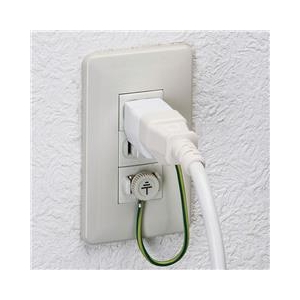 サンワサプライ 3P→2P変換アダプタ（3P・1個口） TAP-AD1N-イメージ2