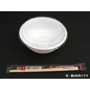 シーピー化成 どんぶり容器 BF-361 ホワイト 本体 50枚 FCG302V-00130287-イメージ5