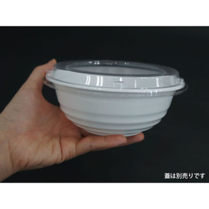 シーピー化成 どんぶり容器 BF-361 ホワイト 本体 50枚 FCG302V-00130287-イメージ7