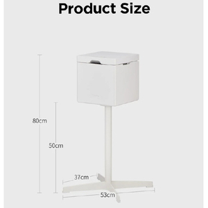 CAREPOD ケアポッド キューブシリーズスタンド ホワイト CUBE-STAND-イメージ2