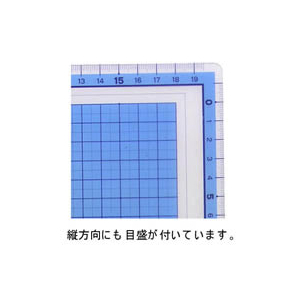 サンスター 方眼下敷 A4 セクト A41枚 F820685-4104-102-イメージ3