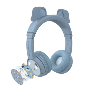 Onanoff キッズ用ヘッドホン BuddyPhones PlayEars+ with BEAM MIC DOG BT-BP-PLAYP-EARS-DOG-イメージ3