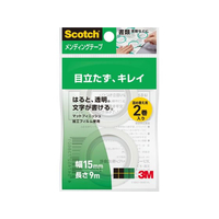 3M スコッチ メンディングテープ小巻詰替用 15mm幅 2巻 FC784YM-CM15-R2P