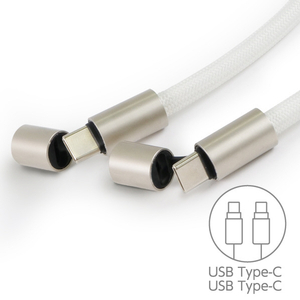 e angle USBストラップケーブル ピンク ANGL-STR-25-02-P-イメージ3