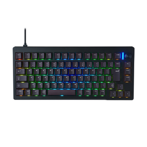 プリンストン プリンストン CNCフルアルミ 75%ゲーミングメカニカルキーボード(日本語配列) ULTRA PLUS ブラック UP-MKGA75MTL-J-イメージ1