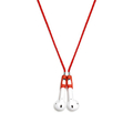 Tapper AirPods用ナイロンストラップ Red TP-2004