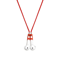 Tapper AirPods用ナイロンストラップ Red TP-2004