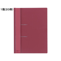 コクヨ ファスナーファイル〈レポート〉 A4タテ 2穴 100枚収容 ピンク20冊 1箱(20冊) F836215-ﾌ-P160P