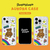 BOOGIE WOOGIE iPhone 14 Pro用オーロラケース Teddy Bear BW24106I14P-イメージ2