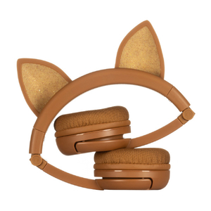 Onanoff キッズ用ヘッドホン BuddyPhones PlayEars+ with BEAM MIC FOX BT-BP-PLAYP-EARS-FOX-イメージ6