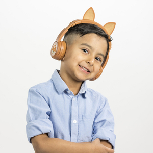 Onanoff キッズ用ヘッドホン BuddyPhones PlayEars+ with BEAM MIC FOX BT-BP-PLAYP-EARS-FOX-イメージ7
