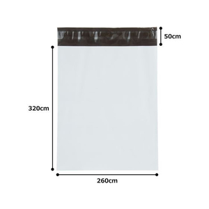 紺屋商事 透けない宅配用ビニール袋 テープ付 中 A4厚 20枚 FCV2783-01040007-イメージ2