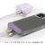 e angle USBストラップケーブル パープル ANGL-STR-25-02-PU-イメージ10