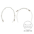 e angle USBストラップケーブル パープル ANGL-STR-25-02-PU-イメージ5