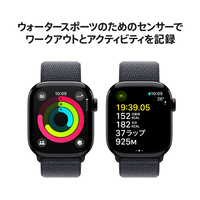 Apple MWWG3J/A Apple Watch Series 10(GPSモデル)- 42mm ジェット 