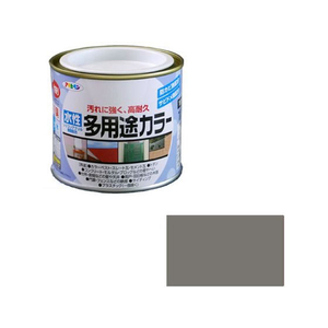 アサヒペン 水性多用途カラー 1／5L グレー FC677PM-イメージ1