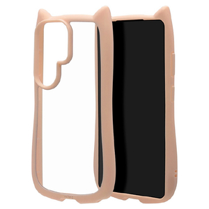 ラスタバナナ Galaxy S26 Ultra用 猫耳ケース TPU×PC スモーキーピンク 9350GS26UHPSPK-イメージ1