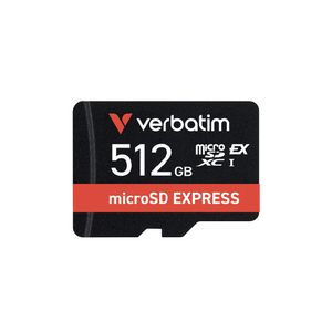 Verbatim 【Nintendo Switch2 動作確認済み】microSD Expressカード 512GB EXMXCN512GJRZV2 Verbatim 【Nintendo Switch2 動作確認済み】microSD Expressカード 512GB EXMXCN512GJRZV2
