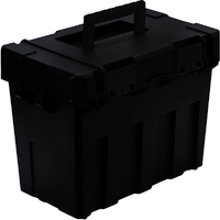 トラスコ 縦入れ収納工具箱 オールブラック TRUSCO 縦入れ収納工具箱 TATEIRE-440-BK