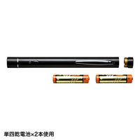 サンワサプライ LP-RD315BKN 赤色レーザーポインター ブラック