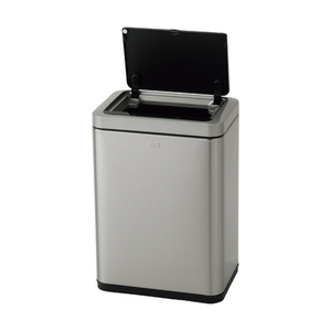 EKOJAPAN センサー式ゴミ箱(12L) ブラヴィアセンサービン シルバー EK9233MT12Lﾌﾞﾗﾋﾞｱ-イメージ2