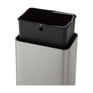 EKOJAPAN センサー式ゴミ箱(12L) ブラヴィアセンサービン シルバー EK9233MT12Lﾌﾞﾗﾋﾞｱ-イメージ5