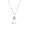 Tapper AirPods用ナイロンストラップ Pink TP-2005