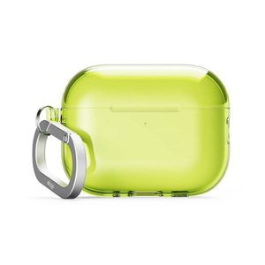 elago AirPodsPro3用TPUケｰスカラビナ付き/ネオンイエロｰ elago ネオンイエロー EL_A3PCSTPHZ_NY-イメージ1