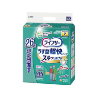 ユニ・チャーム ライフリー うす型軽快パンツ スルッとはける 2回 LL 26枚 FCU2320