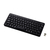 エレコム USB無線 & Bluetooth(R) 静音ミニキーボード ブラック TK-QT11MMMBK-イメージ1