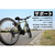 PELTECH 20型折り畳み電動アシスト自転車 外装6段 ALLBLACK TDN-208L-MBK-8AH-イメージ5