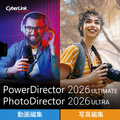 サイバーリンク PowerDirector 2026 Ultimate & PhotoDirector 2026 Ultra オンラインコード版[Win ダウンロード版] DLPDR2026ULTMPHTDULTRAWDL