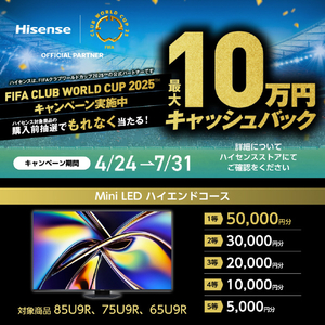 ハイセンス 65V型4Kチューナー内蔵4K対応液晶テレビ U9Rシリーズ 65U9R-イメージ16
