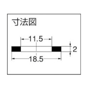 カクダイ 19ミリパッキン(6個入) FC983JA-3229611-イメージ2