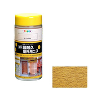 アサヒペン 超耐久屋外用ニス 300ML 半ツヤ透明 FC128NV